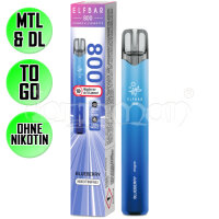 Blueberry | Elfbar 800 | Nikotinfrei | Einweg E-Zigarette...