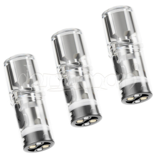 Kiwi Spark V2 | 0,8 Ohm Mesh Coil Pod inkl. Filter Tip | Transparent | 3 Stk.