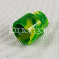 Resin look Drip Tip | Gelb/Grün | 510er | 13mm