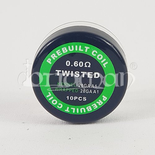 Twisted Coil Prebuilt 10 Stk. | 0,60Ohm