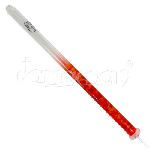 Camouflage Glas Mundstck Orange - 40cm