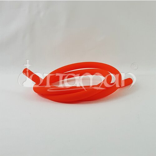 Silikonschlauch Orange Matt - 1,5m