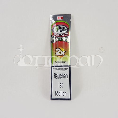 Platinum Wrap Aromatisierte Blunts | Red - Erdbeere Kiwi