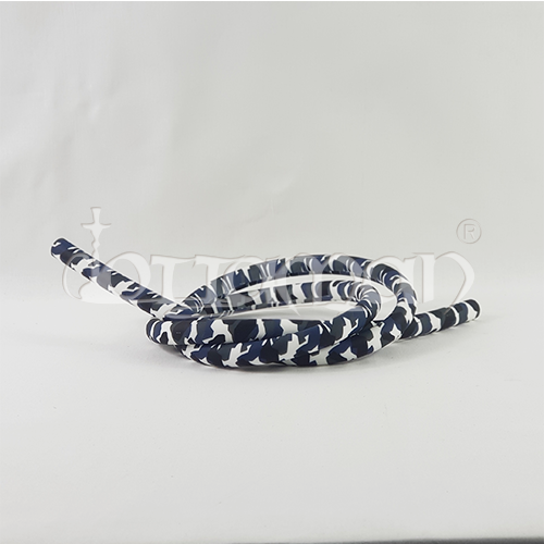 Silikonschlauch Camouflage Blau - 1,5m