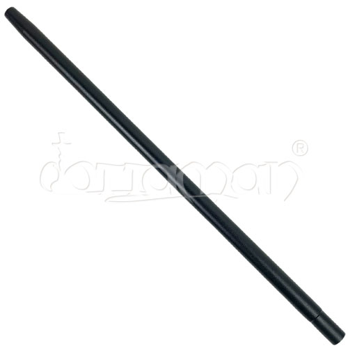 Aluminium Mundstück Schwarz - 40cm