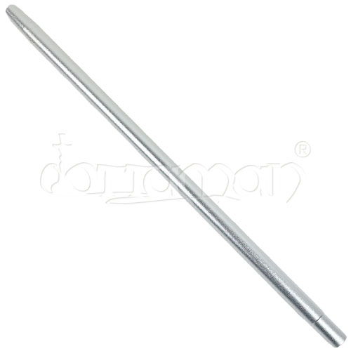 Aluminium Mundstück Silber - 40cm