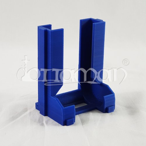 Akku Spender 3D Druck Blau | 6 x18650