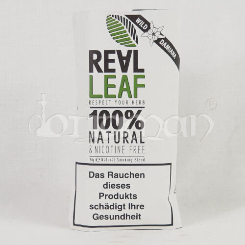 REAL LEAF Kräutermischung Tabakersatz Wild Damiana 30g