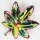 Aschenbecher | High Leaf | 13 x 15cm (Farbe zufällig)