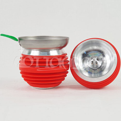 Apfel Shisha Kopf mit Sieb | Rot