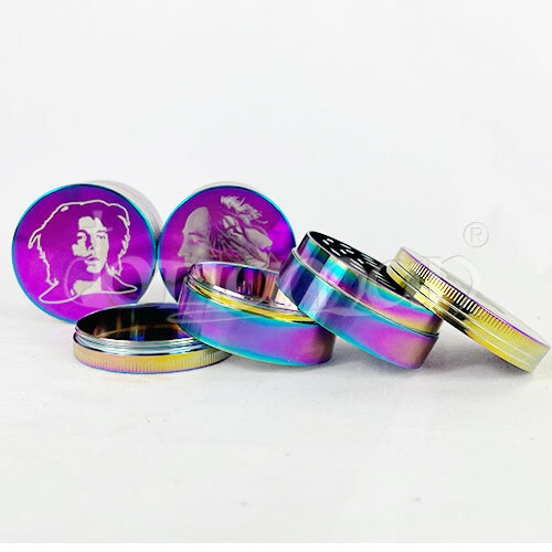 Metall Grinder | Bob Marley Rainbow 4 Part